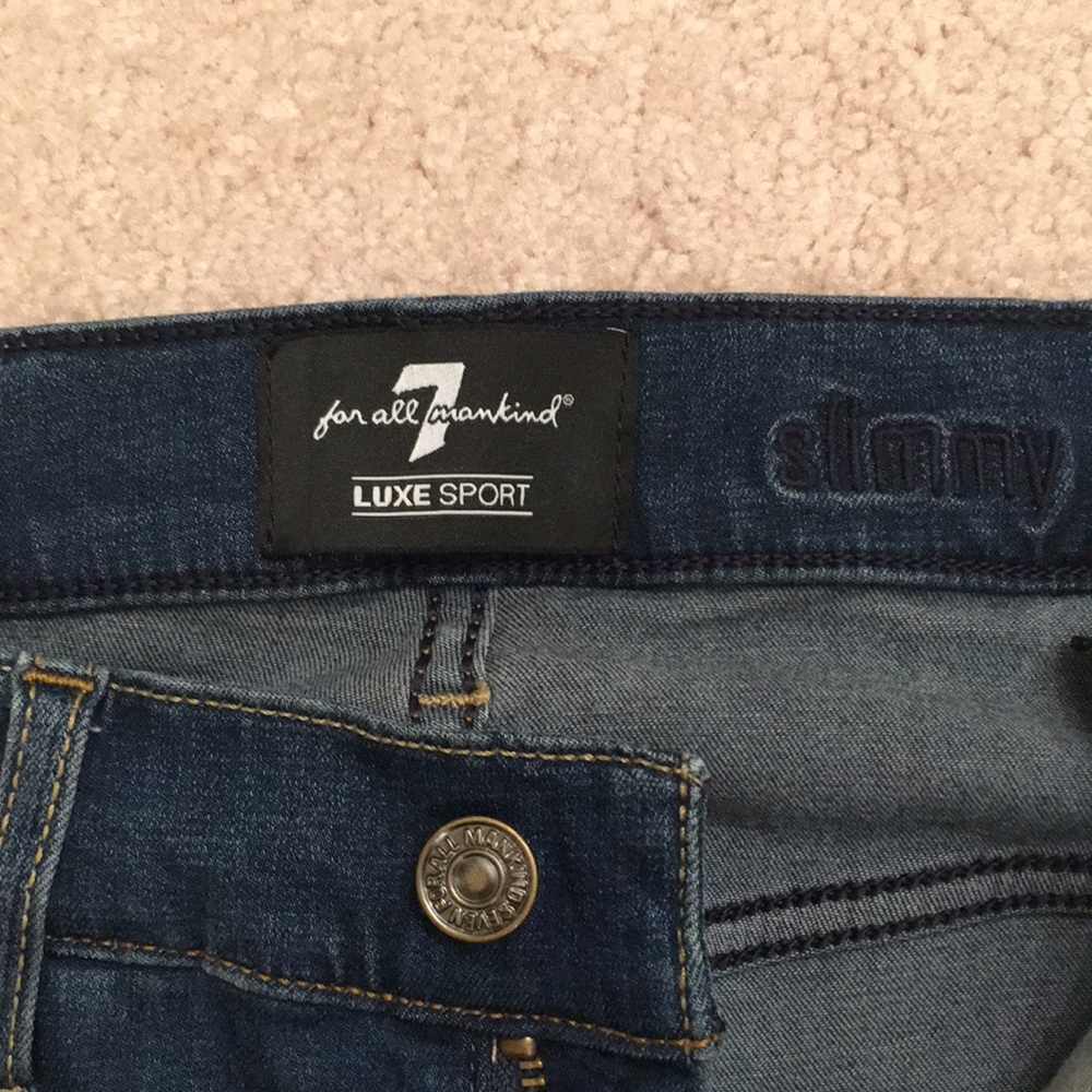 7 jeans! Luxe sport slim size 30 .. brand new